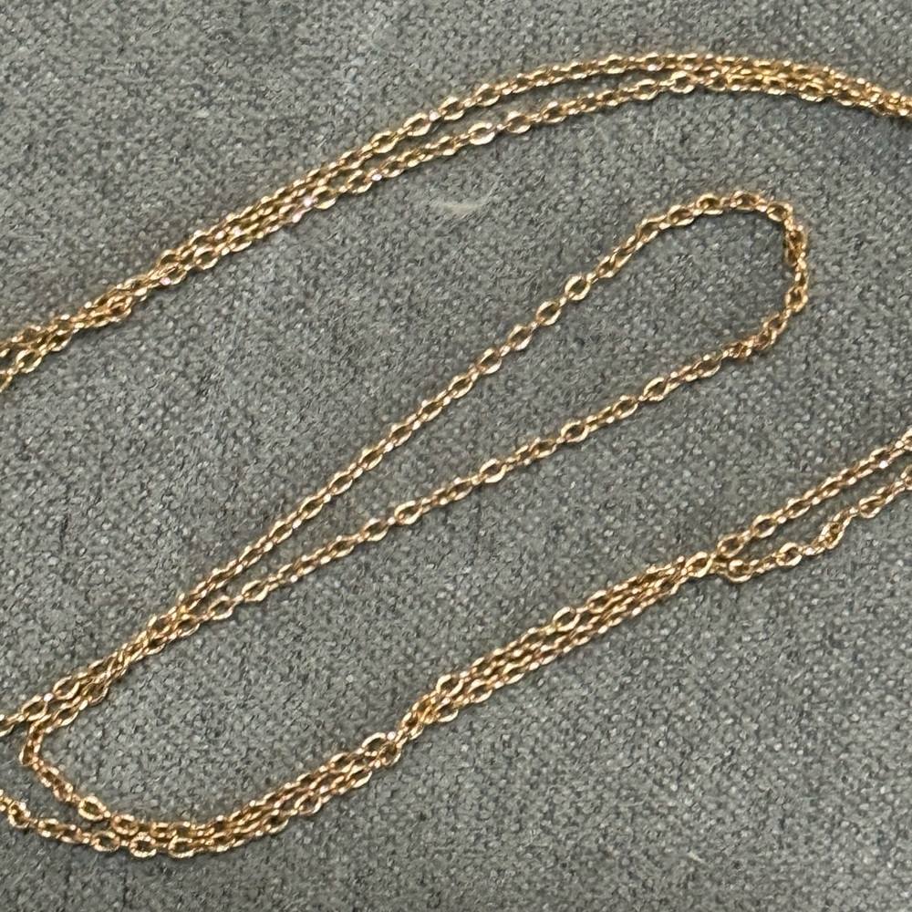 14k rose gold 14” chain
